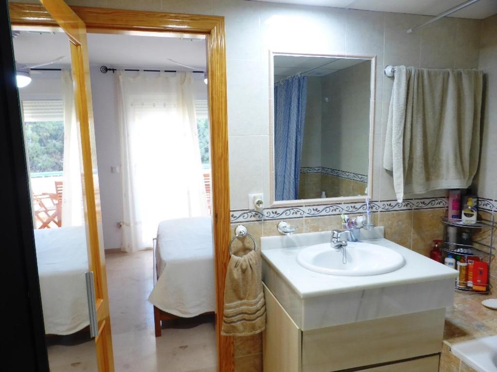 Apartamento Con Terraza, Garaje Y Piscina A 350M Playa Garrucha Exterior foto